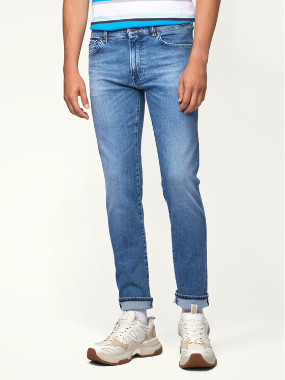 regular and straight jeans