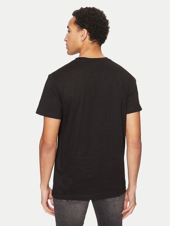 Calvin Klein Jeans Calvin Klein Jeans Póló Soft Box Monogram J30J327092 Fekete Regular Fit