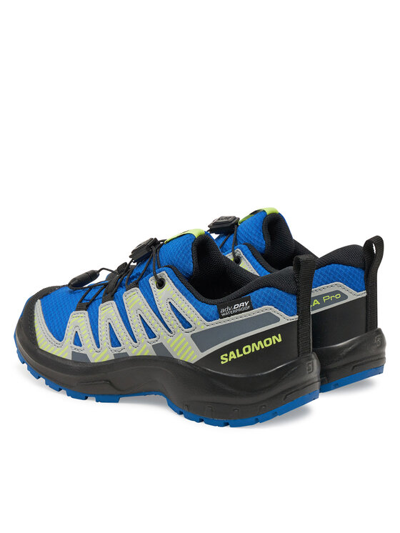 Salomon Salomon Trekking čevlji Xa Pro V8 Waterproof L47729600 Modra