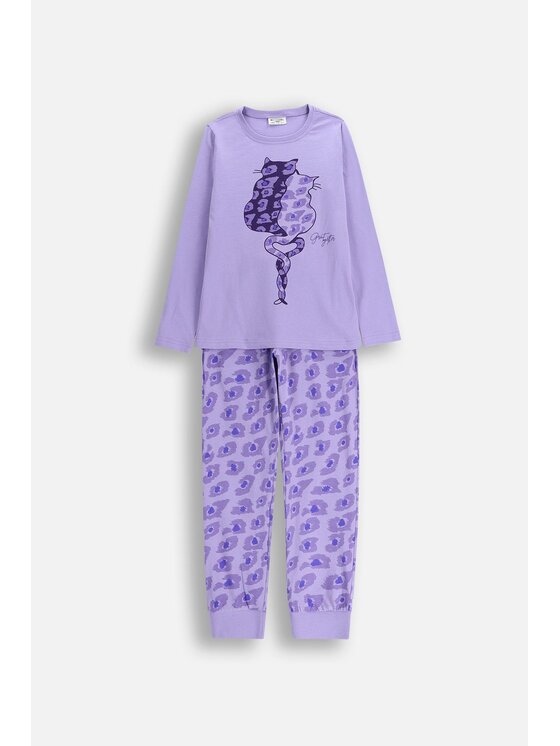 Coccodrillo Coccodrillo Pyžamo ZC5448102PJS-016 Fialová Regular Fit