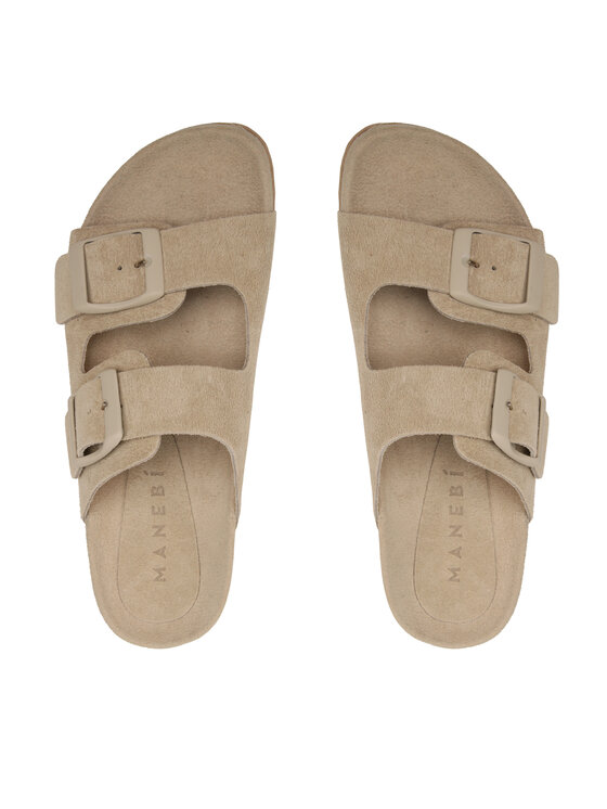 Manebi Manebi Plätud Traveler Nordic Sandals K 1.1 RT Beež