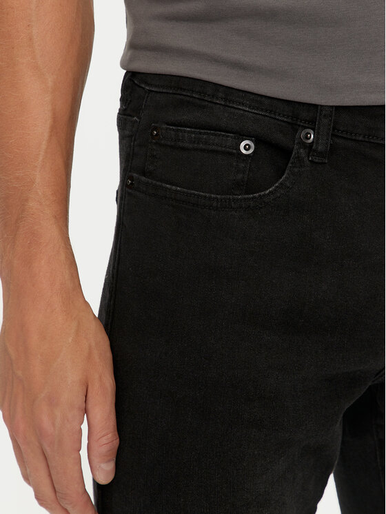 Only & Sons Only & Sons Traperice Weft 22028638 Crna Slim Fit