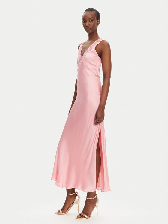 TWINSET TWINSET Večerné šaty 251TP2370 Oranžová Regular Fit