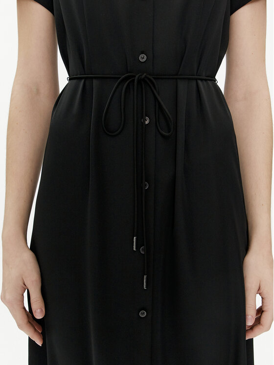 Calvin Klein Calvin Klein Φόρεμα πουκάμισο K20K206657 Μαύρο Regular Fit