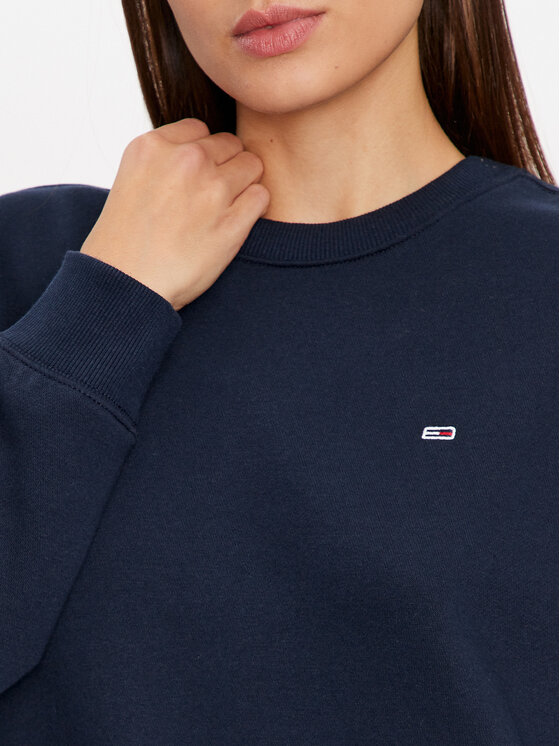 Tommy Jeans Tommy Jeans Pulóver DW0DW19959 Sötétkék Regular Fit