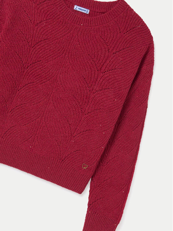 Mayoral Mayoral Sweater 7303 Piros Regular Fit