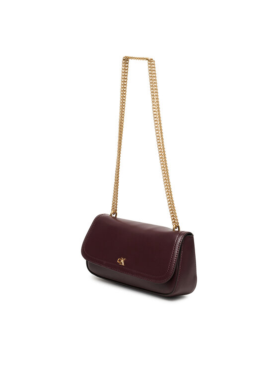 Calvin Klein Calvin Klein Handtasche Ck Convertible Chain Small Bag LV04F3172G Dunkelrot