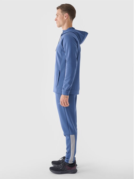 4F 4F Pantaloni in maglia 4FWAW24TFTRM683-32S Blu Regular Fit