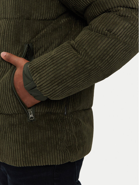 Save The Duck Save The Duck Télikabát D30942M VELY19 Zöld Regular Fit