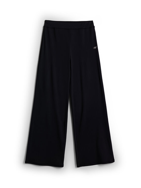 4F 4F Spodnie dresowe ESSENTIAL Czarny Regular Fit