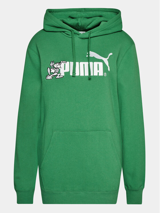 Puma Felpa Classics No.1 Logo Celebration 621951 Verde Regular Fit Modivo
