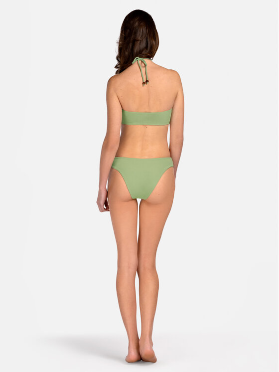 Miss Lou Miss Lou Bikini pezzo sotto D-OE1-Z Verde