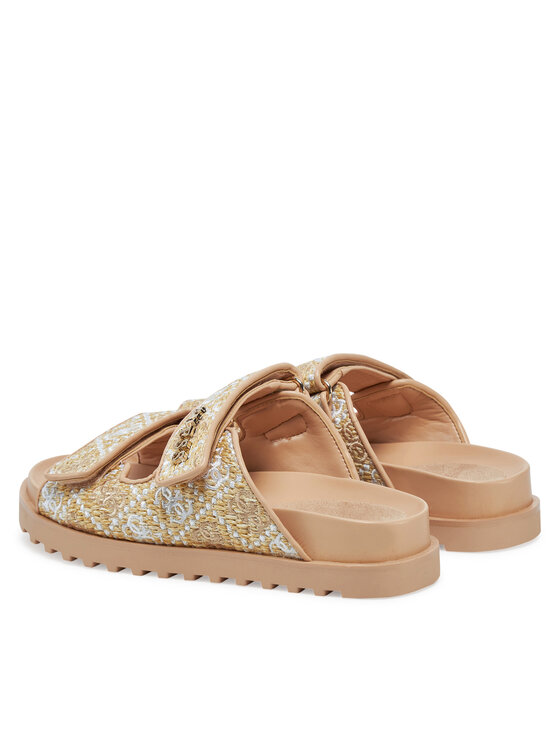 Guess Guess Klapki FLJFZZ FAB19 Beżowy