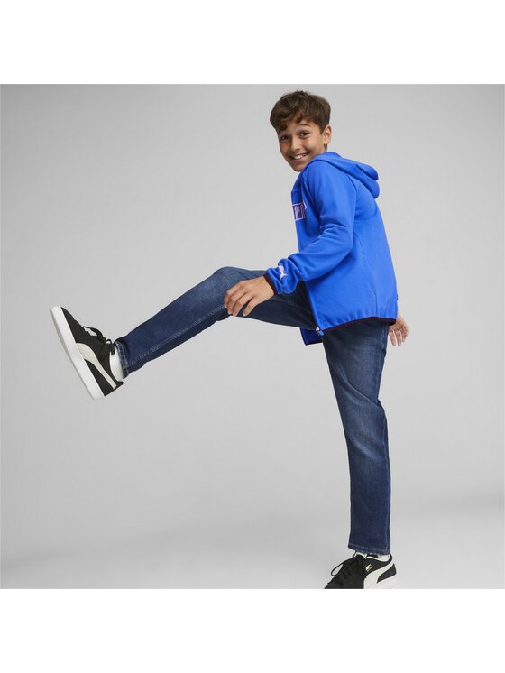 Puma Puma Bluza 676291 Niebieski Regular Fit