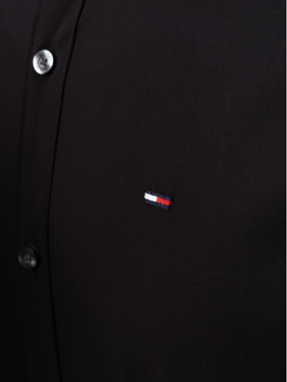 Tommy Jeans Tommy Jeans Krekls DM0DM04405 Melns Slim Fit