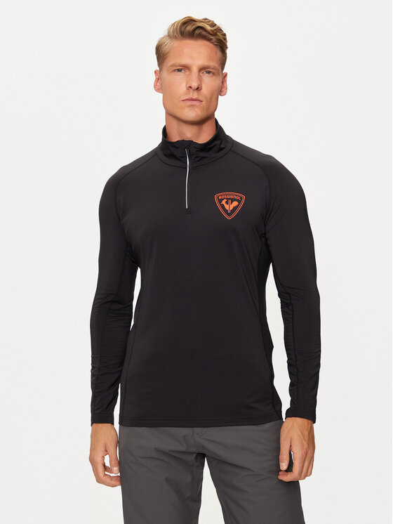 Rossignol Rossignol Termoaktív felső Hero RLNML14 Fekete Slim Fit