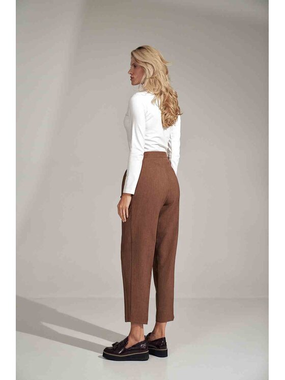 FIGL FIGL Blúzka M729 Biela Slim Fit
