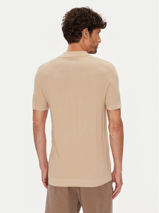 U.S. Polo Assn. U.S. Polo Assn. Polo MUP3369 Bež Slim Fit