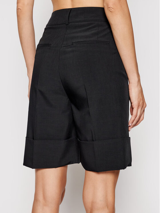Herskind Herskind Šortky z materiálu Baba 4001519 Černá Regular Fit