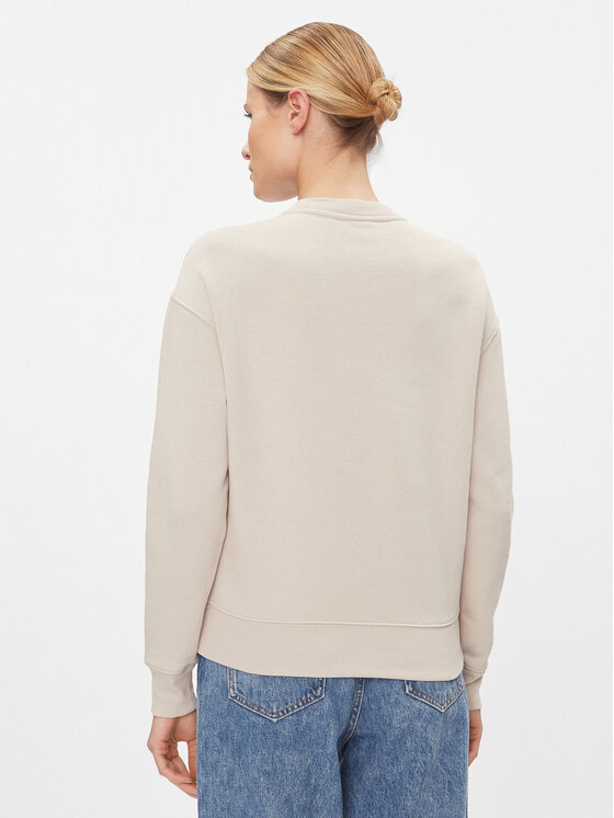 Calvin Klein Calvin Klein Суитшърт Satin Emroidery K20K206757 Сив Regular Fit