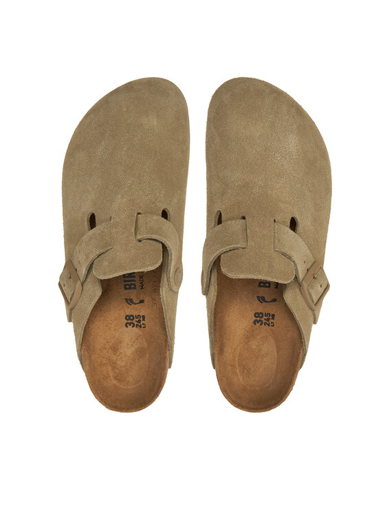 Birkenstock Birkenstock Klapki Boston Leve 1025844 Zielony