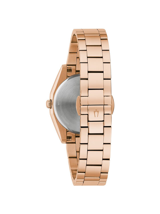 Bulova bulova Zegarek 97P156 Różowe złoto