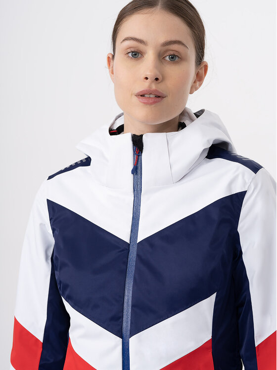 4F 4F Kurtka narciarska 4FAW23TTJAF338 Czerwony Slim Fit