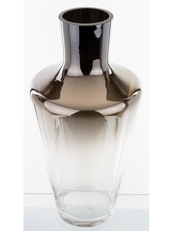 MIAhome MIAhome Wazon szklany ARGENTO-2 tall Srebrny