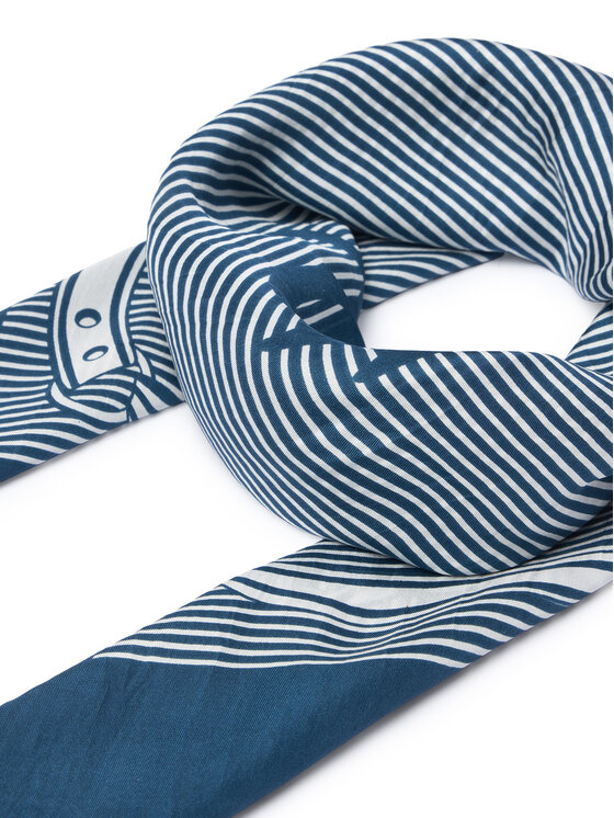 LAUREN RALPH LAUREN LAUREN RALPH LAUREN Svilena ruta 454P14484001 Mornarsko modra