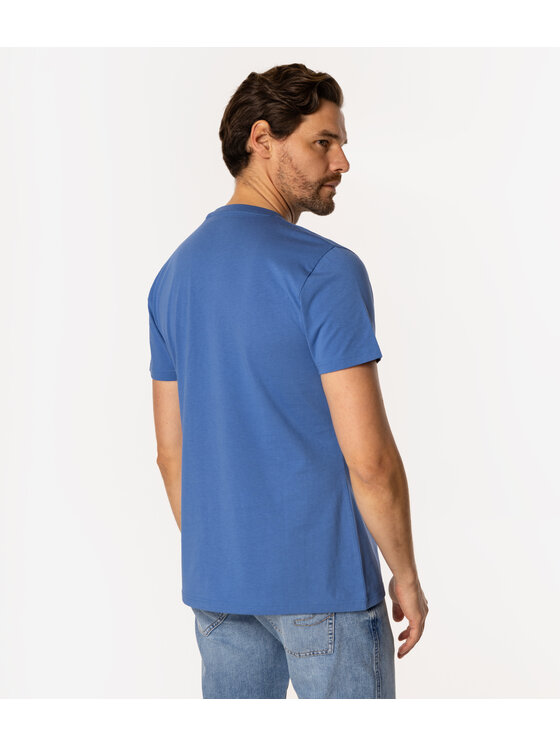 Lee Cooper Lee Cooper T-Shirt SAIL 1160 Niebieski Regular Fit