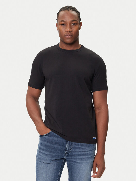 HUGO HUGO 2er-Set T-Shirts Naolo 50546933 Schwarz Regular Fit