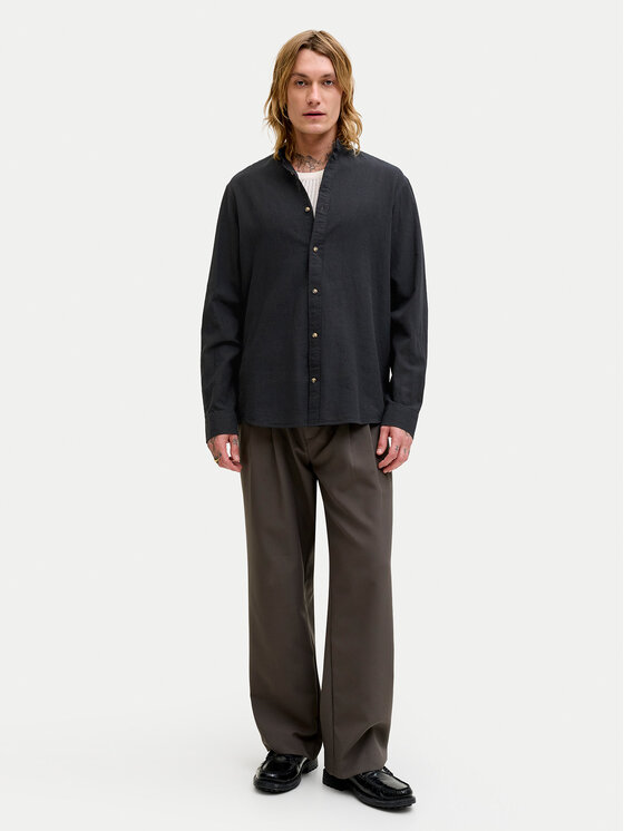 Jack & Jones Jack & Jones Hemd Summer 12289184 Schwarz Regular Fit