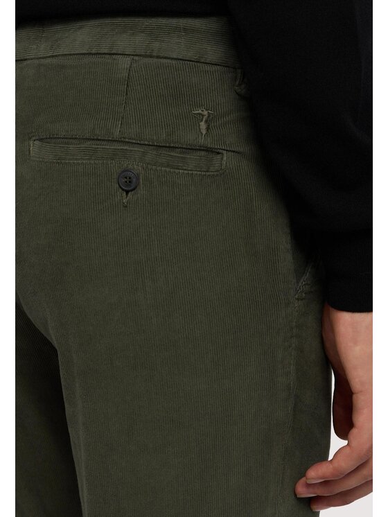 Trussardi Trussardi Pantaloni di tessuto P711M100093N035 Verde Regular Fit