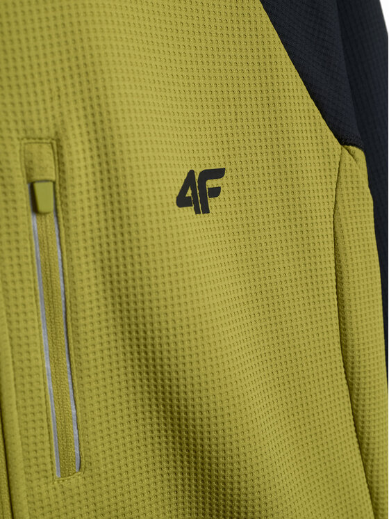 4F 4F Bluza techniczna BETWEEN LAYERS Czarny Regular Fit