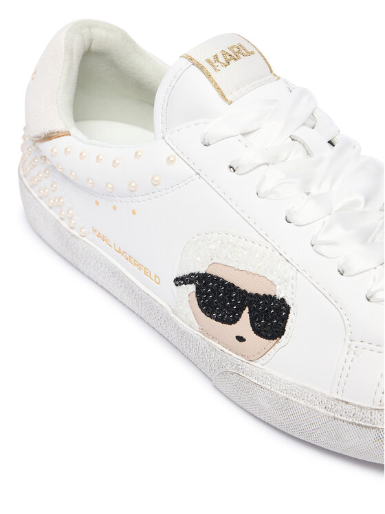 KARL LAGERFELD KARL LAGERFELD Sneakersy KL60130N Biały