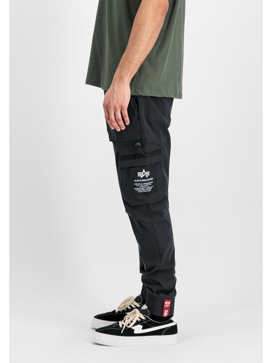 Alpha Industries Alpha Industries Joggery Tactical Jogger Pant Czarny Reglan Fit