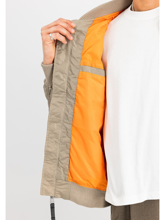 Alpha Industries Alpha Industries Kurtka bomber MA-1 TT Light Bomber Jacket Żółty Slim Fit
