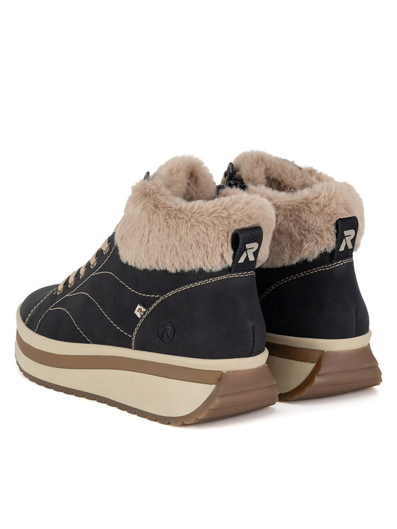 Rieker Revolution Lifestyle Rieker Revolution Lifestyle Čizme W0961-01 Crna