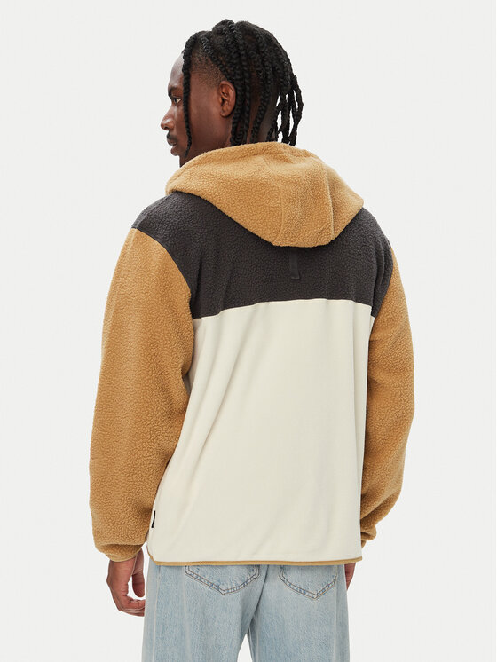 Quiksilver Quiksilver Флісовий реглан EQYPF03073 Бежевий Comfort Fit