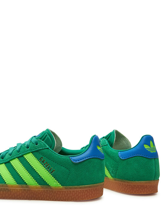 adidas adidas Sneakersy Gazelle Shoes Kids JP7132 Zielony
