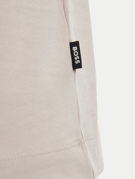 BOSS BOSS T-Shirt Thompson 01 50468347 Hellbeige Regular Fit