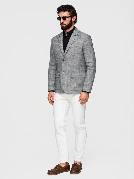 Ombre Ombre Sako M169 Černá Regular Fit