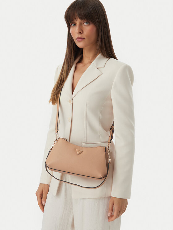 Guess Ročna torba Noelle II Mini HWZG96 72730 Bež