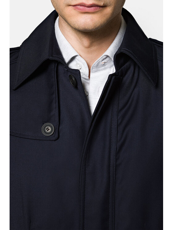 Lancerto Lancerto Trencz Molson 2 KU131222000001 Granatowy Regular Fit