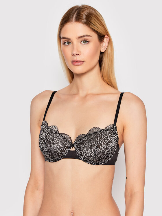 Sutien cu armătură Wonderbra Femei, Mărimea: 85C, Negru, WB000AQ8