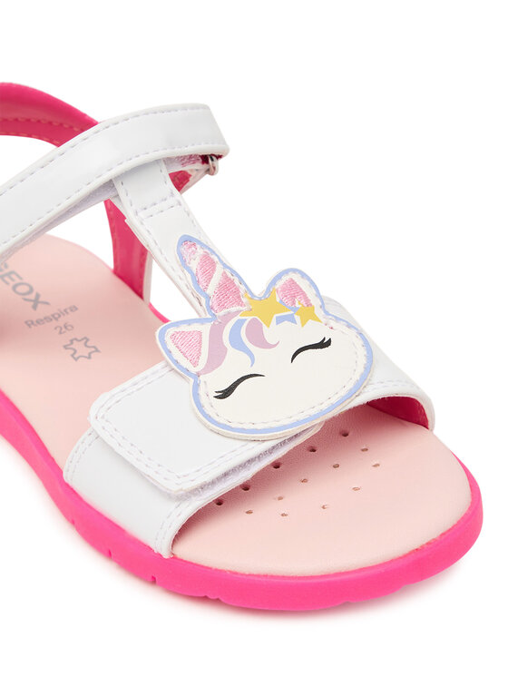 Geox Geox Sandali J Sandal Joyfoot Gir J65P1C 000HH C1441 M Bianco