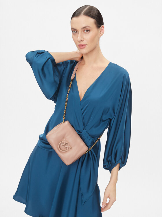 PINKO Pinko Borsetta Love Click Baby Puff AI 23-24 PLTT 101584 A10F Rosa