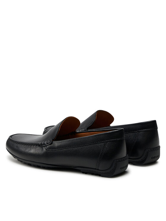 Geox Geox Mokasini U Kosmopolis + Grip U45CFA 00046 C9999 Črna