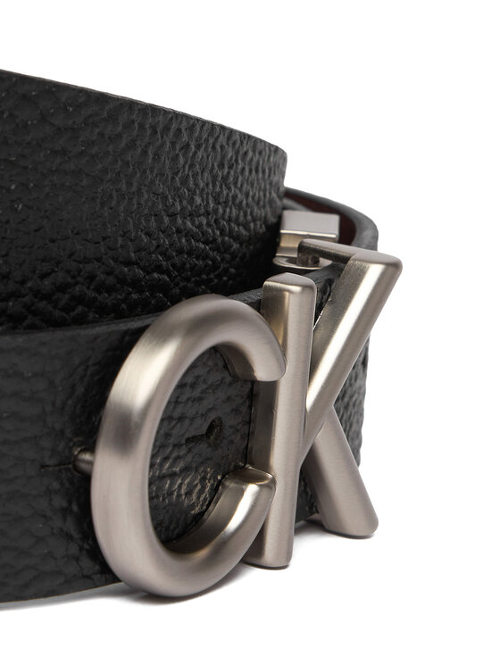 Calvin Klein Calvin Klein Ζώνη Ανδρική Ck Hallmark Logo 35Mm Adj/Rev LV04D7034G Μαύρο