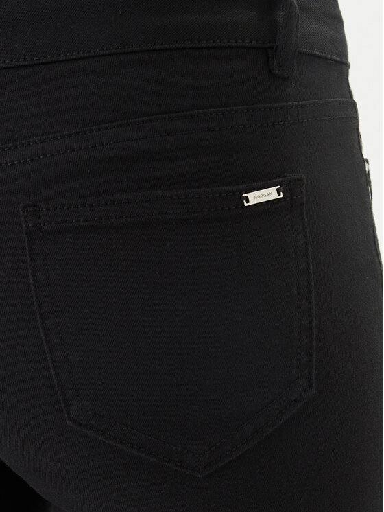 Morgan Morgan Jeans hlače 191-PETRA Črna Skinny Fit
